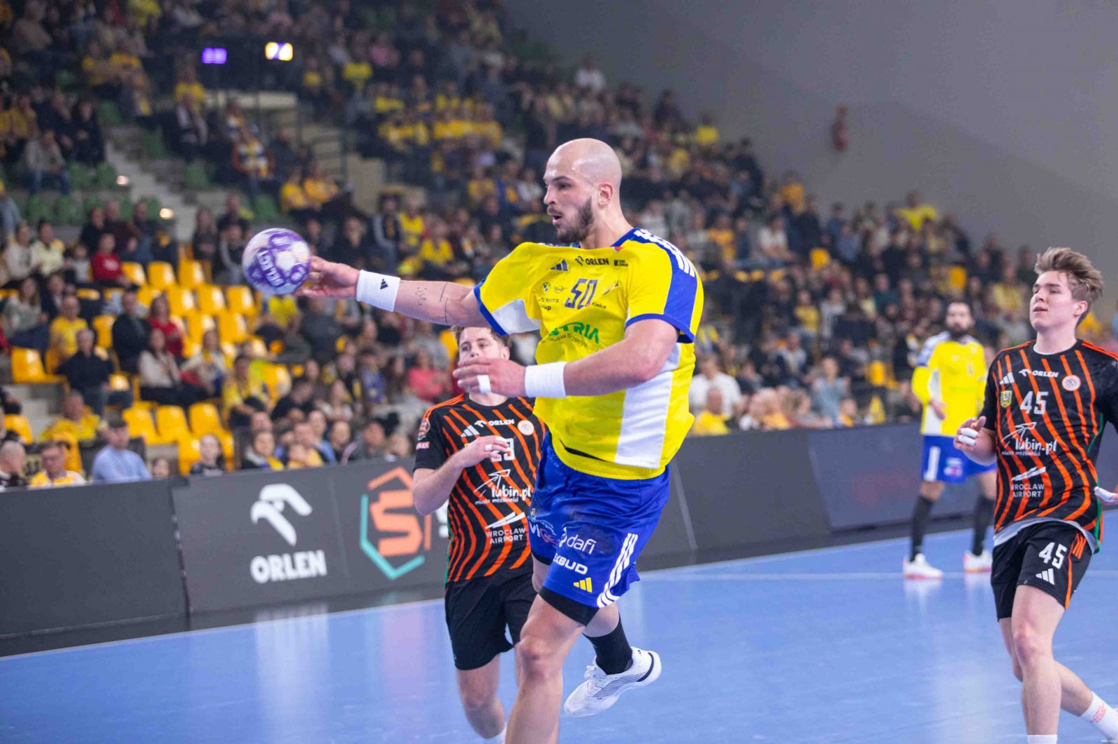 Wysoka wygrana Industrii Kielce w meczu z Zagłębiem Lubin